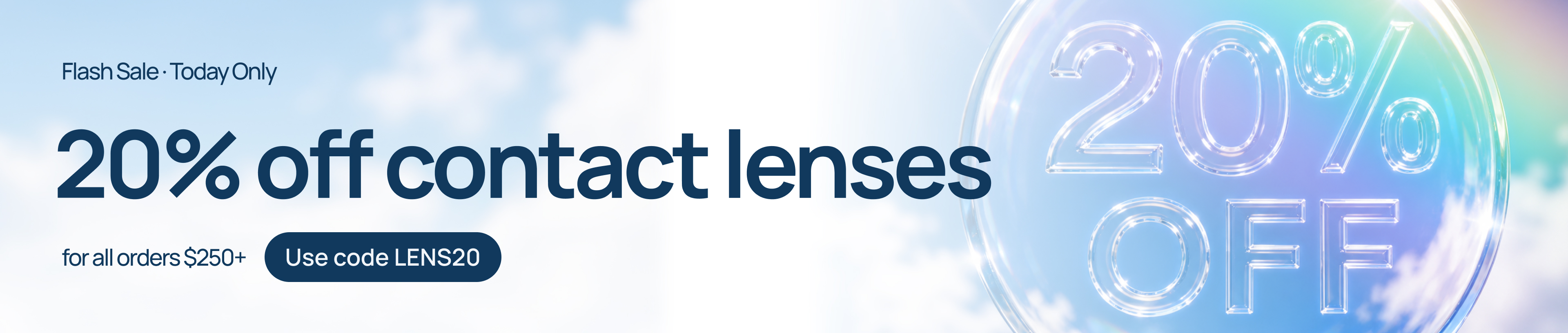 Flash Contact Lens Sale