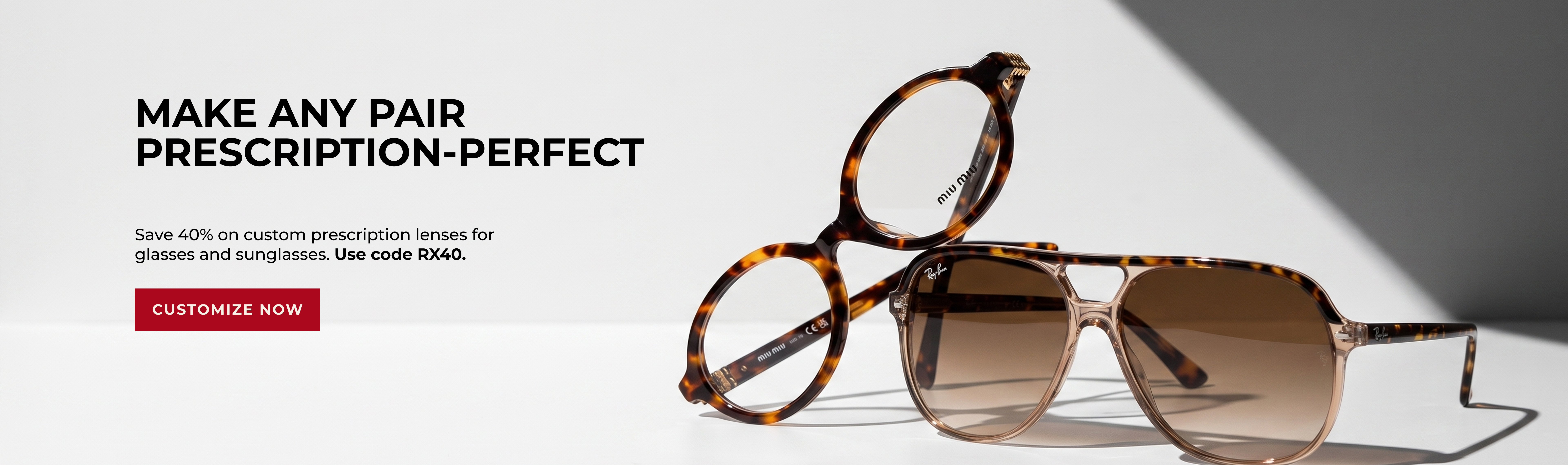 40% off rx lenses sep 26