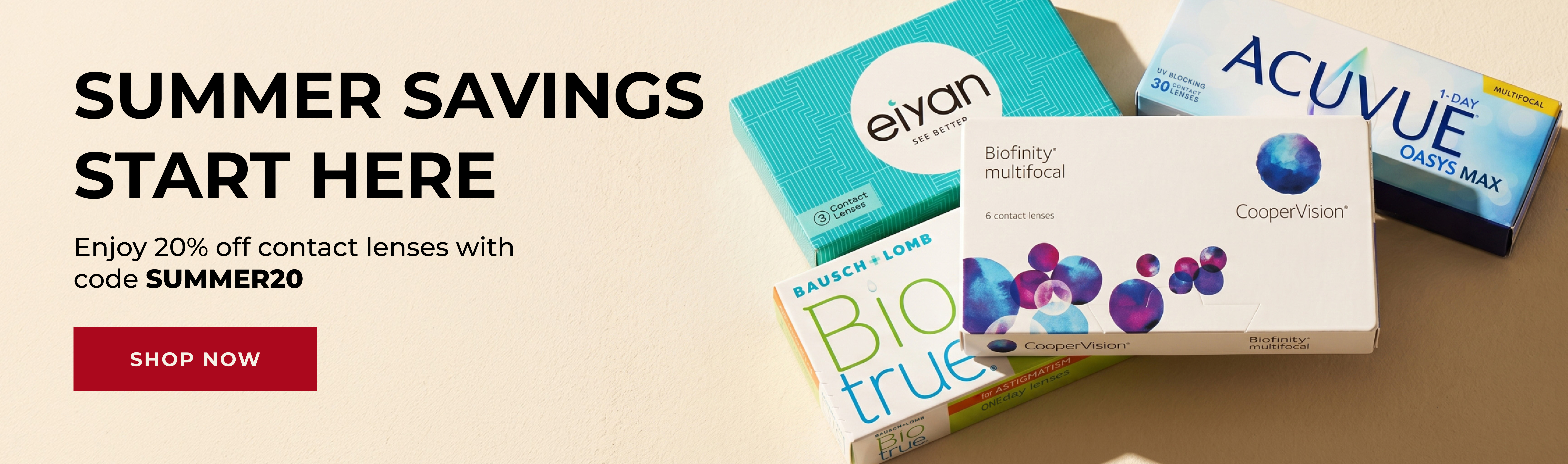 Summer Contact Lens Flash Sale