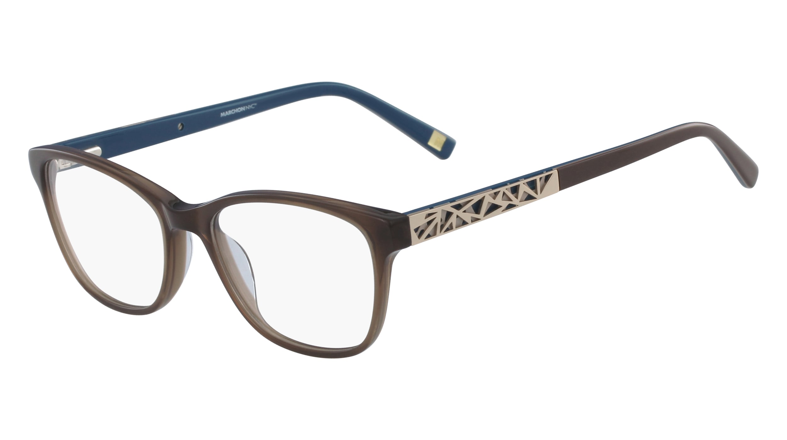 Marchon Nyc Mvaughn Prescription Eyeglasses Free Shipping