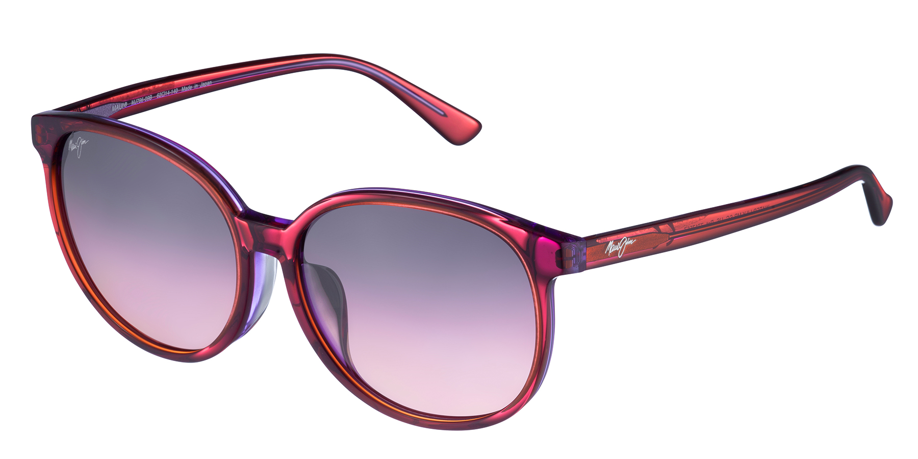 Maui Jim Water Lily Sunglasses RS79609B Pink With Lilac Interior