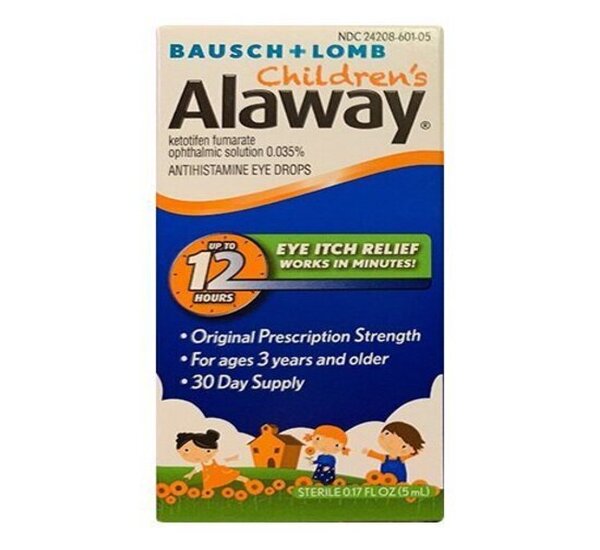 Children's Alaway® Allergy Eye Itch Relief Antihistamine Eye Drops 0.17
