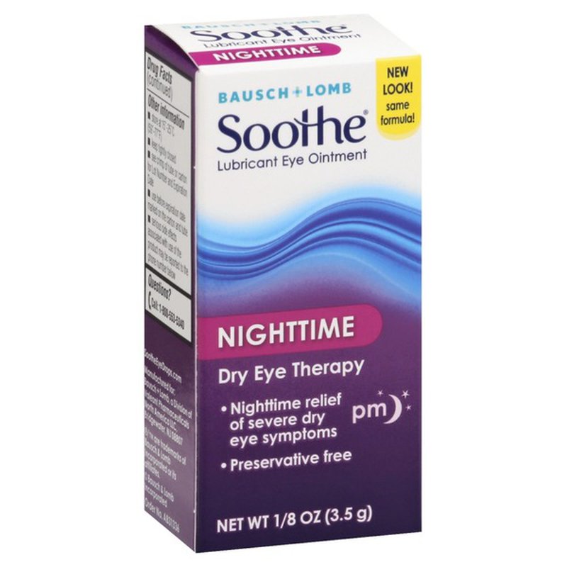 Soothe® Night Time Lubricant Ointment 0.125 oz Dry Eye Relief