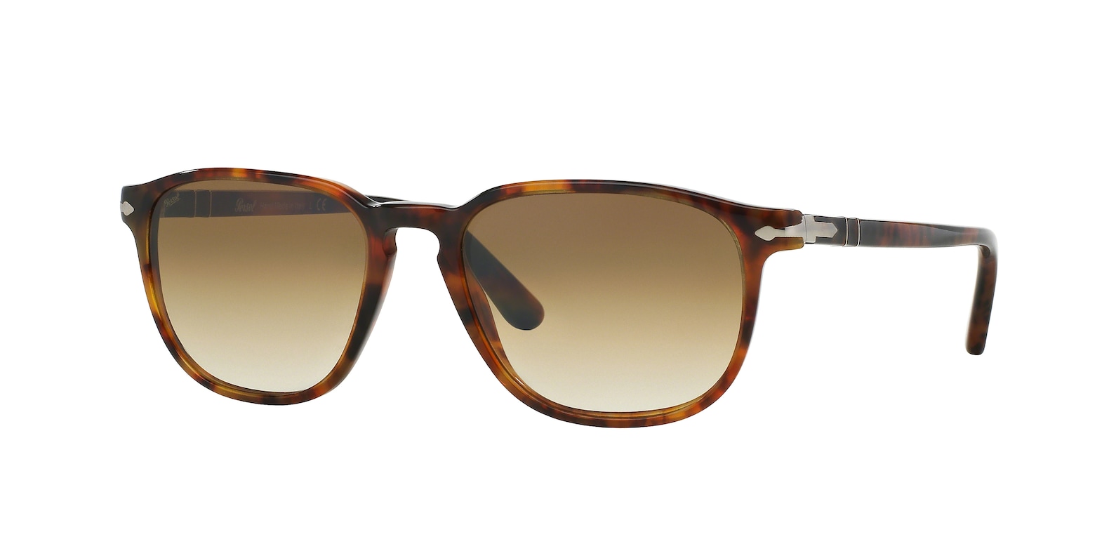 Lunettes De Soleil Persol PO3019S 52-18 - Monture Marron - Neuf Sans étiquette - Modèle Femme