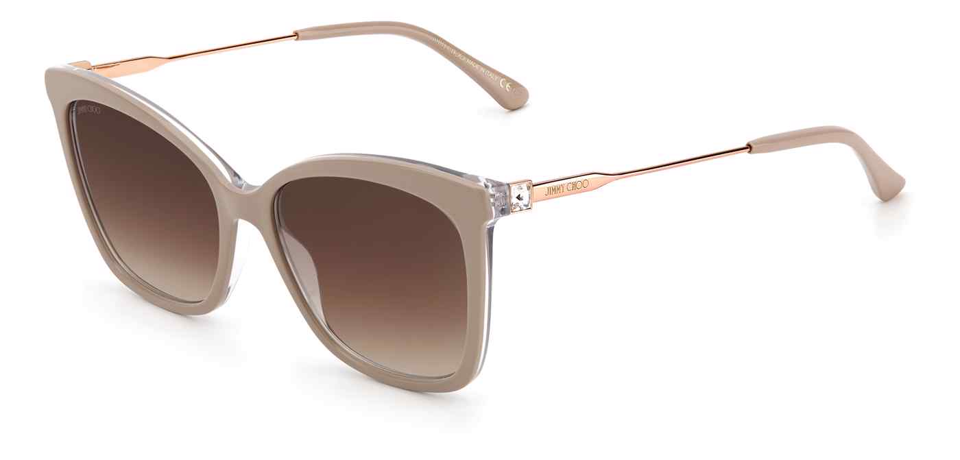 Jimmy Choo Maci/S Sunglasses Havana 0086 / Brown Gradient HA Lens 55