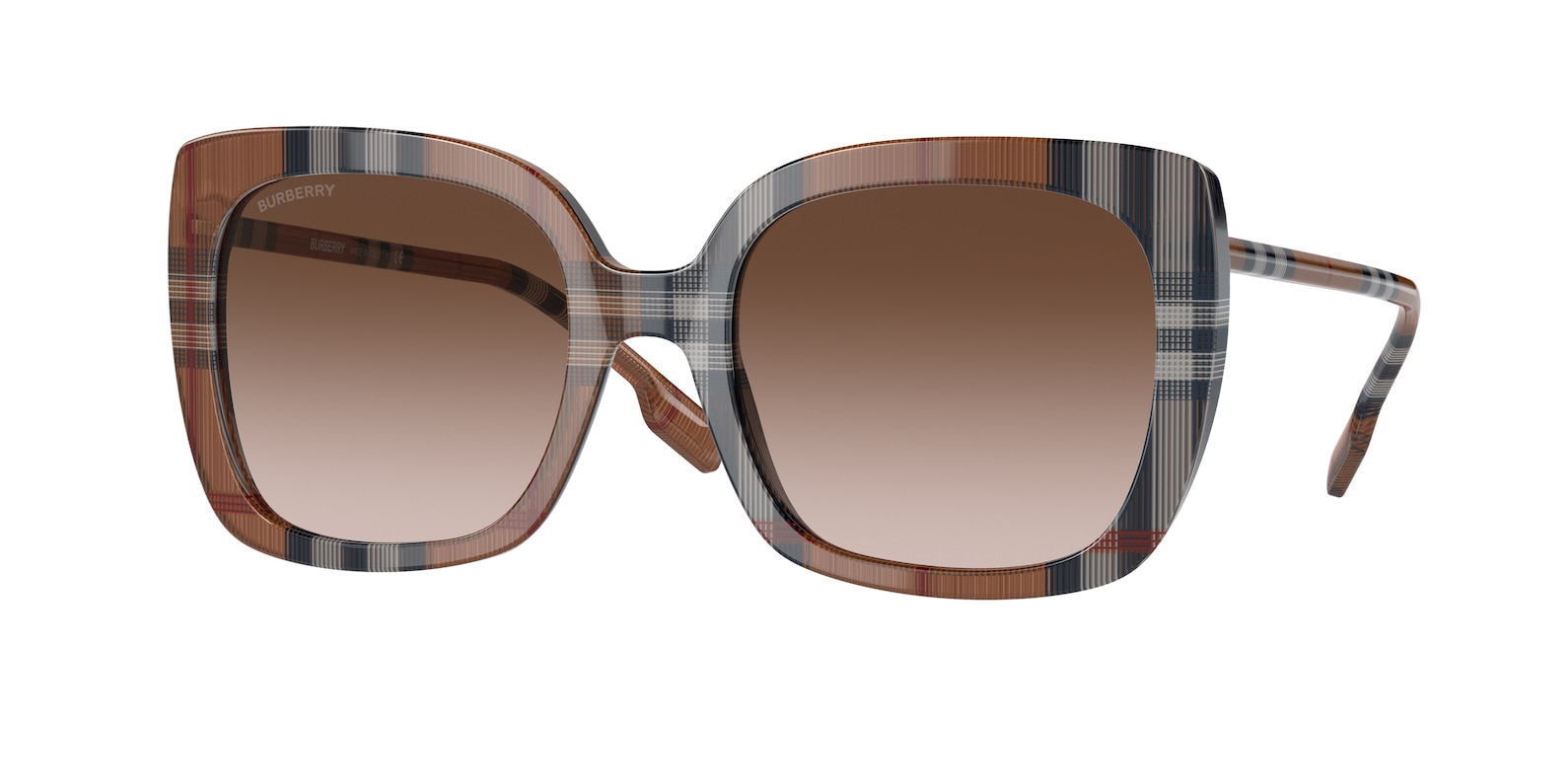 Burberry BE4323 CAROLL Sunglasses 400613 Peach / gradient brown Lens 5420140