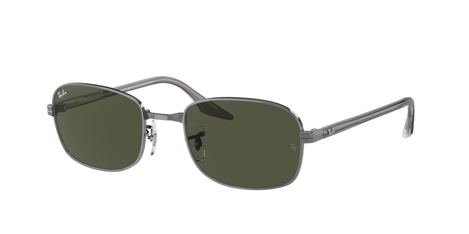 RayBan RB3690 Sunglasses 001/31 Arista / green Lens 5121145