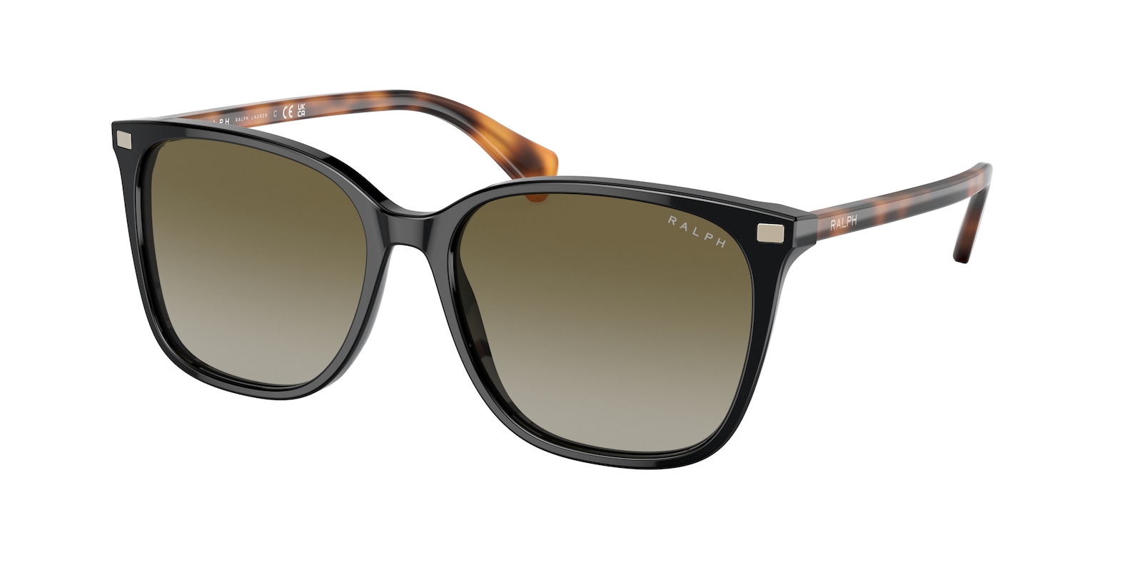 Lunettes De Vue Polar Or C12 Havana - Monture Carrée Marron Gradient - CAL.53 - Neuf Avec étiquettes