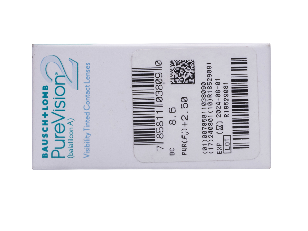 PureVision 2 Contact Lenses | Free Shipping