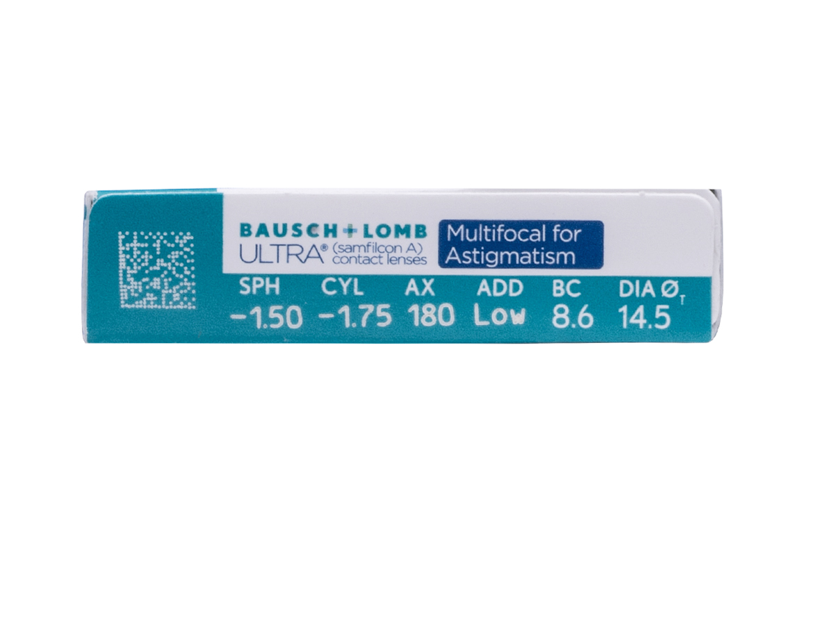 Bausch & Lomb ULTRA Multifocal for Astigmatism Contact Lenses Free