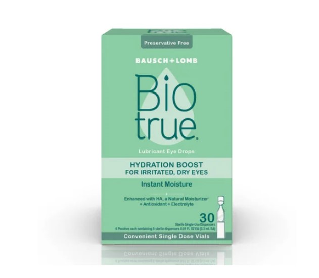 Biotrue® Hydration Boost Lubricant Eye Drops 30 ct Dry Eye Relief