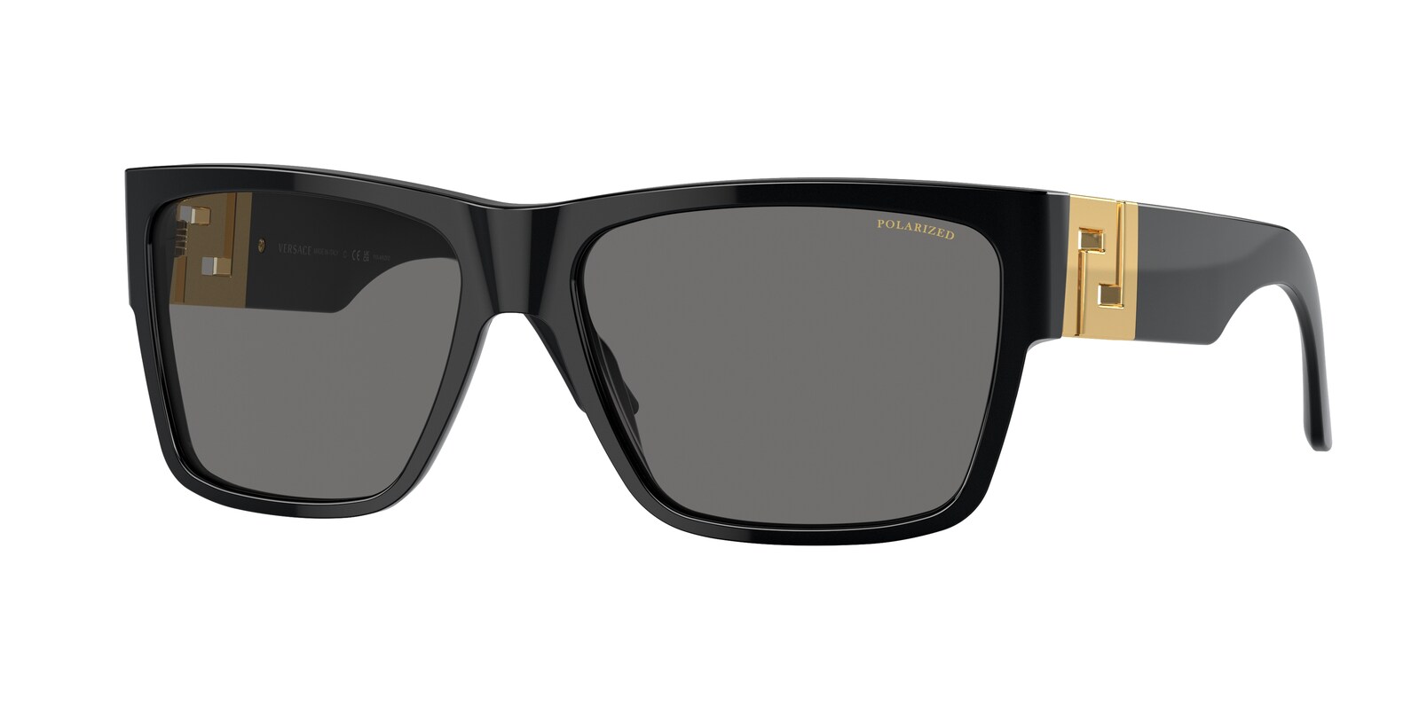 Versace VE4296 Sunglasses GB1/87 Black / Dark Grey Lens 5916145