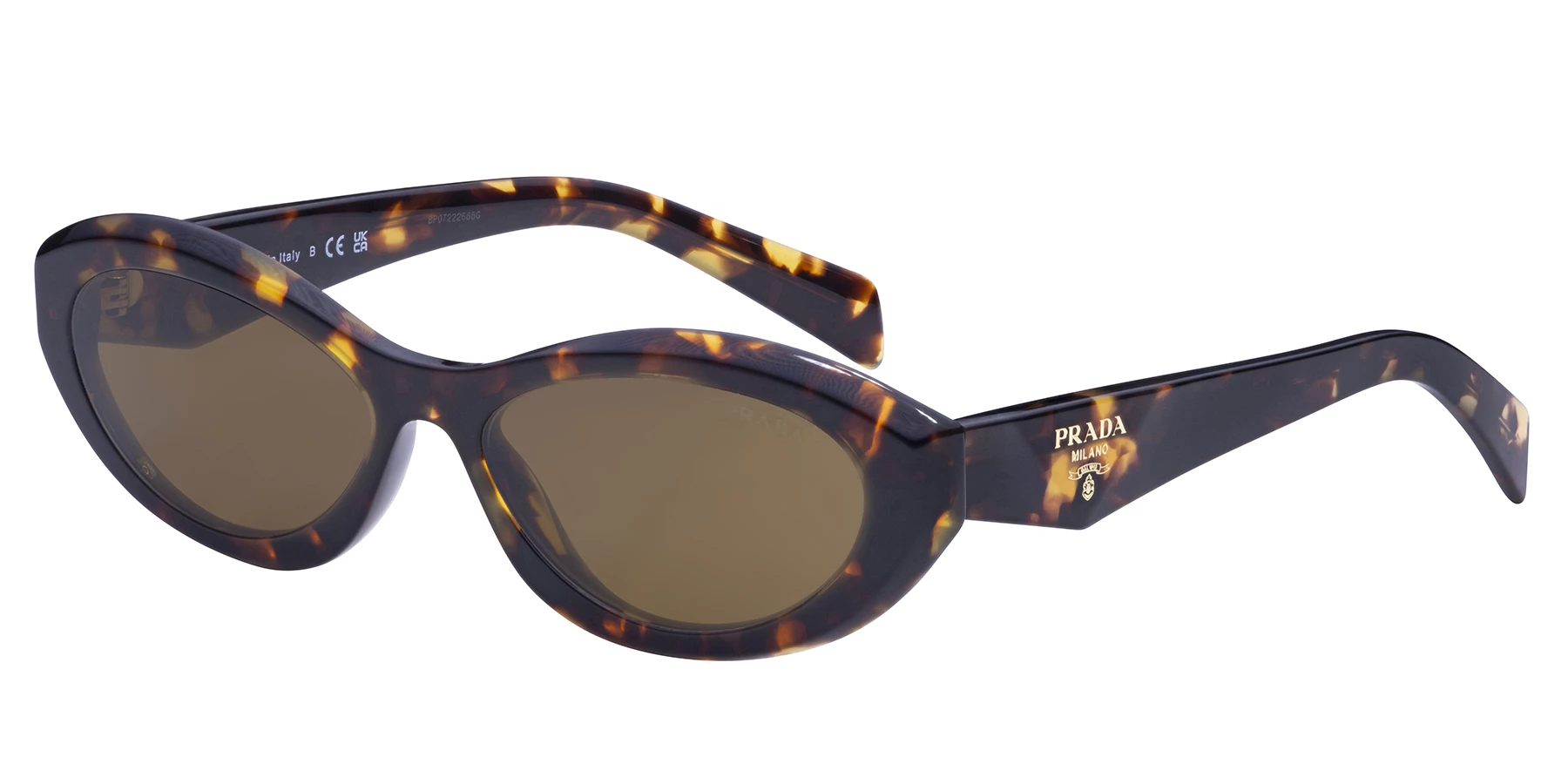 NWT PRADA Symbole PR26Z Black Sunglasses, 100% AUTHENTIC!!! Prada PR 26ZS Sunglasses | LensCrafters main image 3