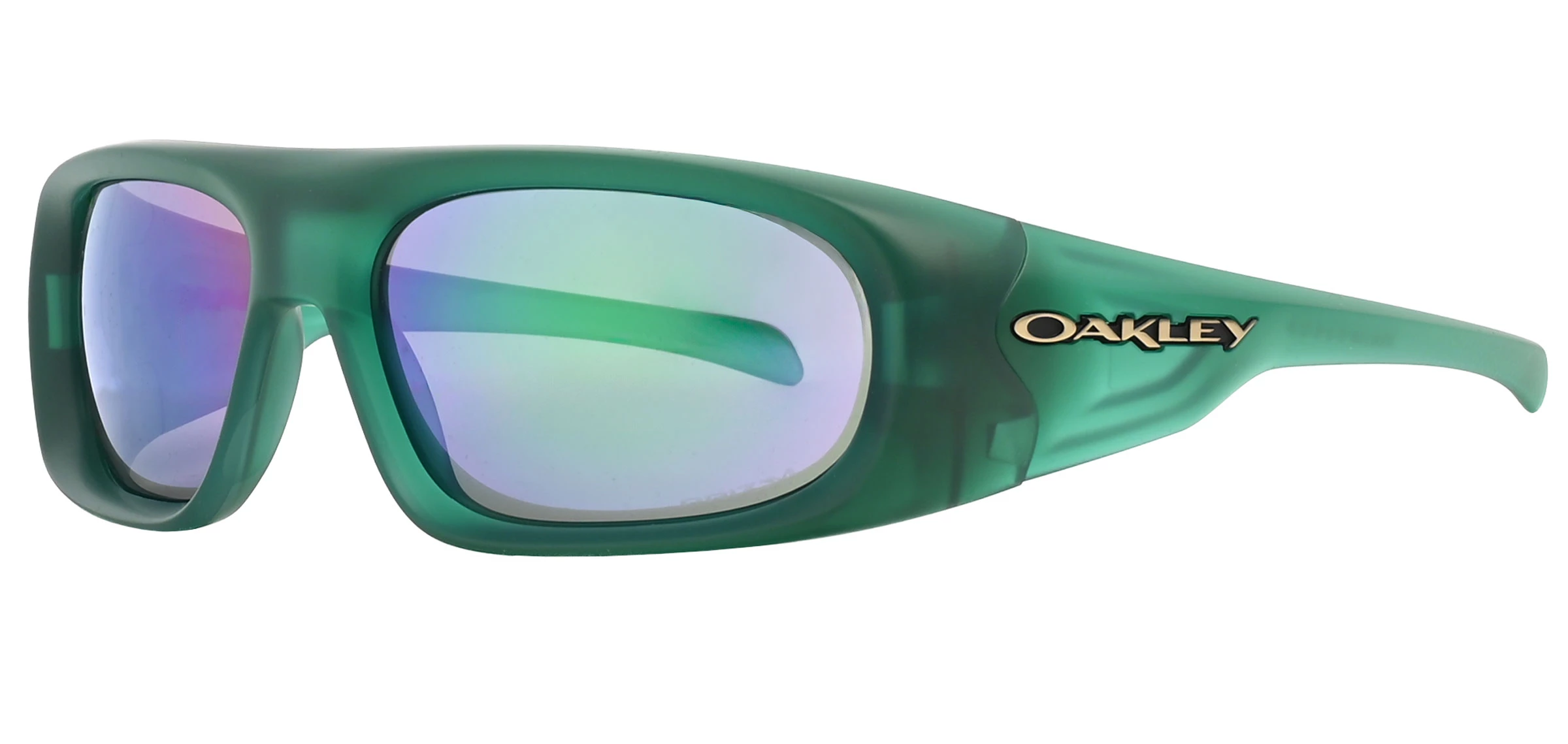 値下げ！OAKLEY Belleville Belleville Prizm Jade Lenses, Matte Transparent Viridian Frame