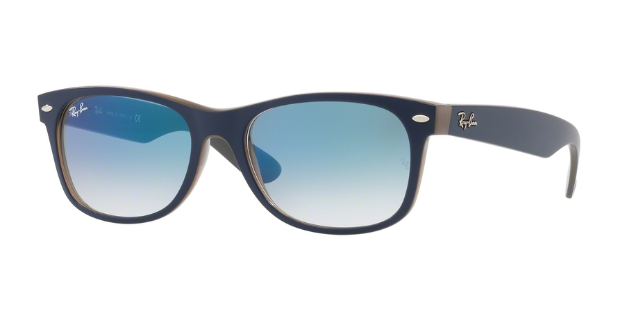 matte blue ray ban wayfarer