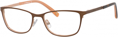 Liz Claiborne Metal Butterfly Eyeglasses 50 0FE1 Burgundy Plum