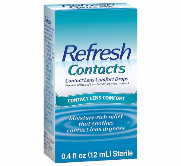 Refresh Contacts® Contact Lens Comfort Drops Dry Eye Relief