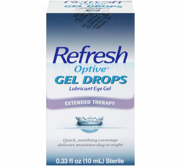 Refresh Optive Gel Drops Dry Eye Relief