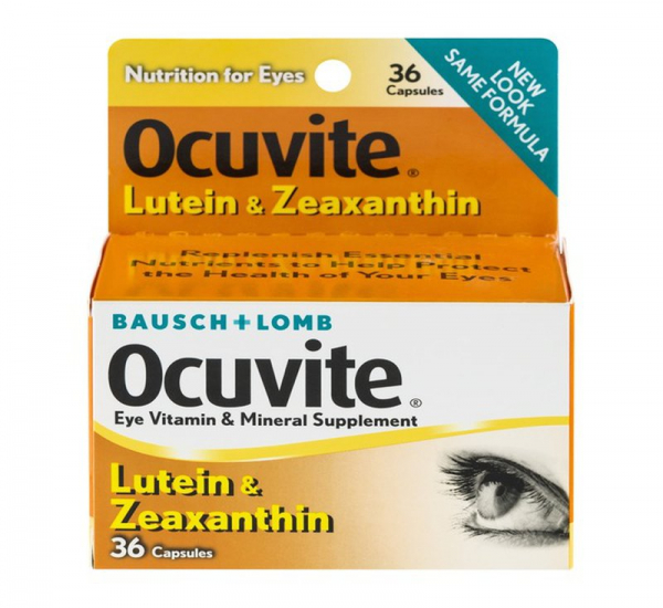 Ocuvite® Lutein Vitamin & Mineral Supplement 36 ct Capsules Eye