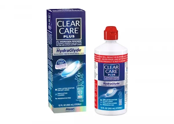 CLEAR CARE&reg; PLUS Cleaning & Disinfecting Solution 12 oz  with Lens Case