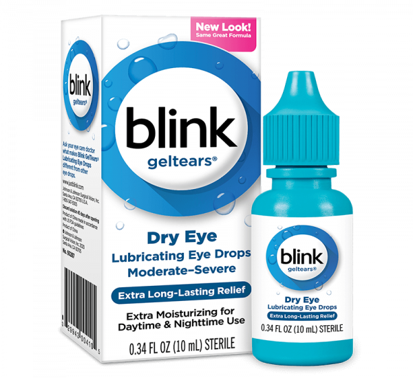 Blink GelTears® Lubricating Eye Drops (10ml) Dry Eye Relief