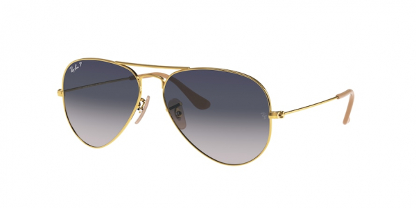 Ray Ban Rb3025 Aviator Large Metal Sunglasses Ezcontacts Com