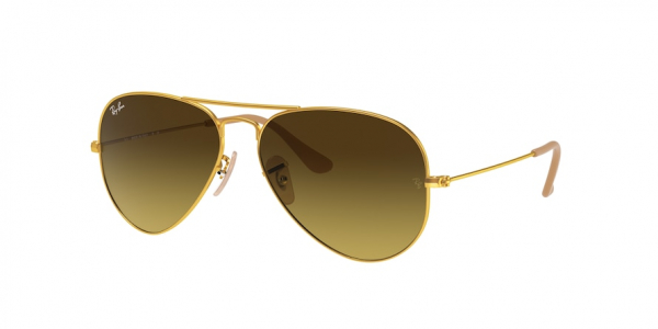 Ray Ban Rb3025 Aviator Large Metal Sunglasses Ezcontacts Com