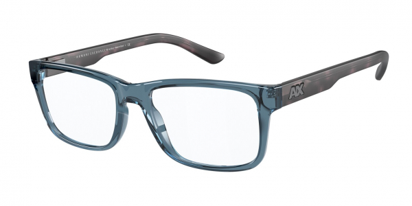 Exchange Armani AX3016 | 8239 Shiny Transparent Grey 53-17-145 | Rated ...