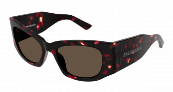 Balenciaga BB0327S style-color Havana 002 / BROWN Lens