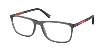 Prada Linea Rossa PS 03QV style-color 01D1O1 Transparent Anthracite