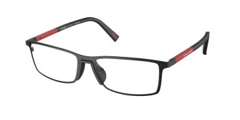 Prada Linea Rossa PS 53QV style-color 1BO1O1 Black Matte