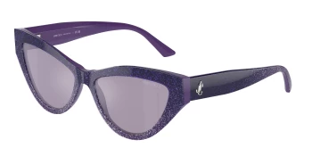 Jimmy Choo JC5004 style-color 50482S Violet Gradient Glitter / Violet Mirror Lens