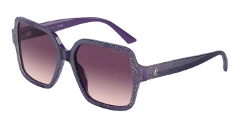 Jimmy Choo JC5005 style-color 50447W Violet Gradient Glitter / Pink Gradient Violet Lens