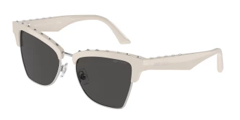 Jimmy Choo JC5014 style-color 500887 White / Silver / Dark Grey Lens