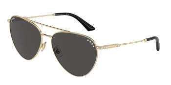 Jimmy Choo JC4002B style-color 300687 Pale Gold / Dark Grey Lens