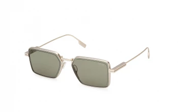 Ermenegildo Zegna EZ0243 style-color 32N Matte Pale Gold / Matte Pale Gold / green green Lens