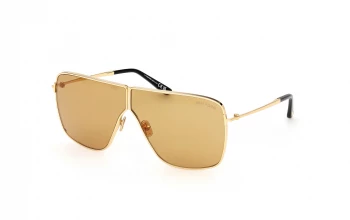 Tom Ford FT1159 Huxley style-color 30E Shiny Deep Gold / Shiny Deep Gold / I I Lens