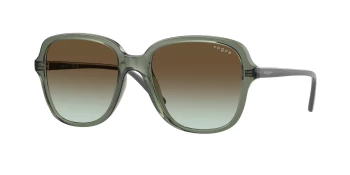 Vogue VO5601S style-color 3086E8 Transparent Mallard Green / Green Gradient Brown Lens