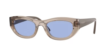Vogue VO5616S style-color 318172 Transparent Light Brown / Blue Lens