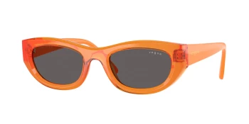 Vogue VO5616S style-color 318287 Transparent Orange / Black Smoke Lens