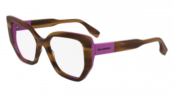 Karl Lagerfeld KL6174 style-color 234 Striped Brown / Rose