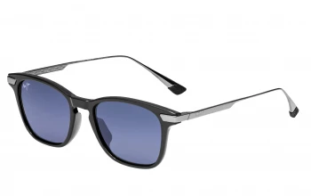 Maui Jim Mana'olana style-color GS623-02 Shiny Black With Gunmetal / Neutral Grey Lens