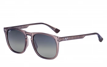 Maui Jim Kūpa'a style-color HTS641-01 Shiny Trans Light Brown / Maui HT Lens