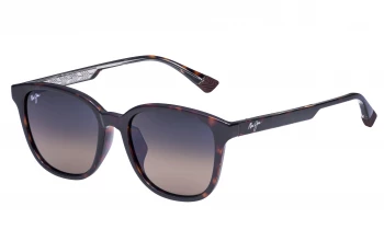 Maui Jim KU&lsquo;IKAHI ASIAN FIT style-color HS647-10 Shiny Dark Havana With Trans Yellow / HCL Bronze Lens