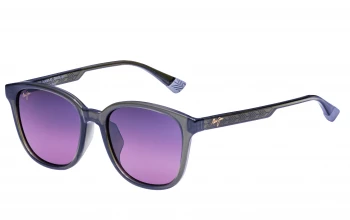 Maui Jim KU&lsquo;IKAHI ASIAN FIT style-color RS647-15 Shiny Trans Green / Maui Rose Lens