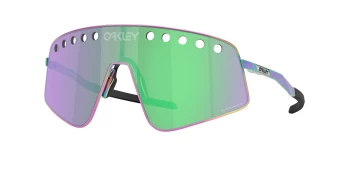 Oakley OO6025 SUTRO TI SWEEP 0OO6025 style-color 602505 Polished Oil Slick / Prizm Road Jade Lens
