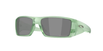 Oakley HELIOSTAT OO9231 style-color 923122 Matte Transparent Jade / Prizm Black Lens