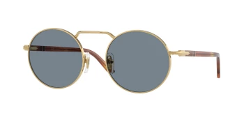 Persol PO1019S style-color 113256 Gold / Light Blue Lens