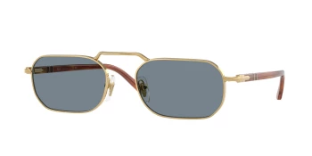 Persol PO1020S style-color 113256 Gold / Light Blue Lens