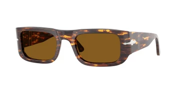 Persol PO3362S style-color 121533 Brown / Bright Yellow / Brown Lens